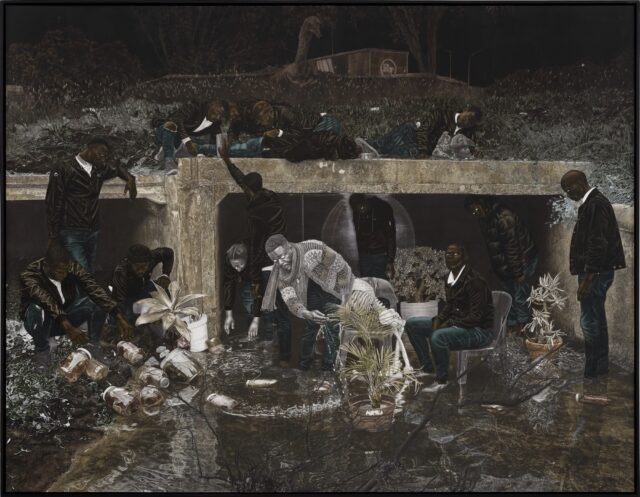 An otherworldly painting Cinga Samson